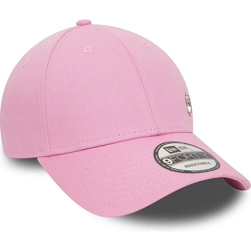 cepur-izliekta-roza-snapback-9forty-flawless-no-new-york-yankees-mlb-no-new-era