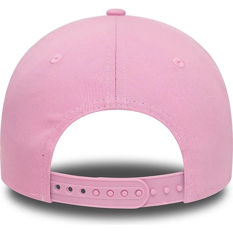 cepur-izliekta-roza-snapback-9forty-flawless-no-new-york-yankees-mlb-no-new-era