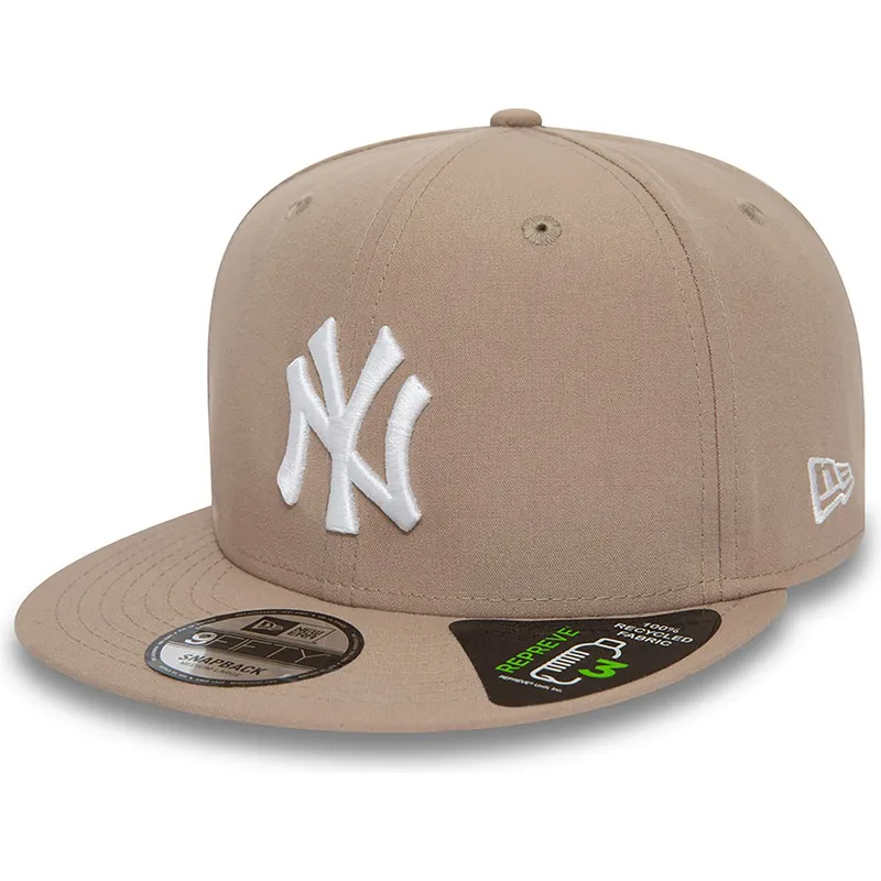 cepur-plakana-bruns-snapback-9fifty-repreve-no-new-york-yankees-mlb-no-new-era