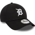 verstellbare-schwarze-9forty-league-essential-kappe-der-detroit-tigers-mlb-von-new-era