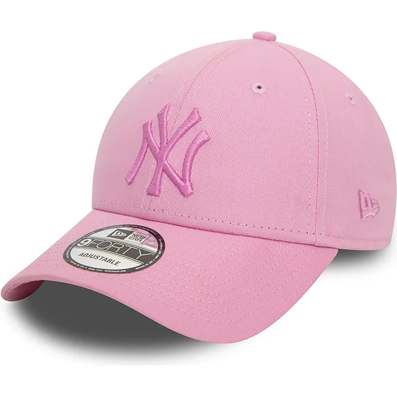 cepur-izliekta-roza-regulejams-9forty-league-essential-no-new-york-yankees-mlb-no-new-era