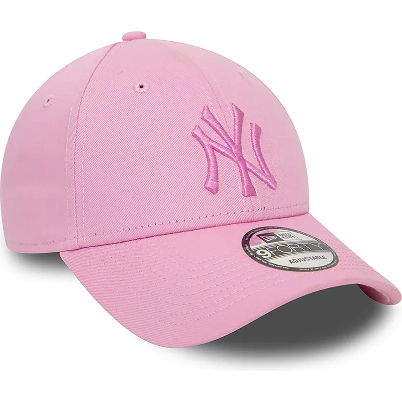 cepur-izliekta-roza-regulejams-9forty-league-essential-no-new-york-yankees-mlb-no-new-era