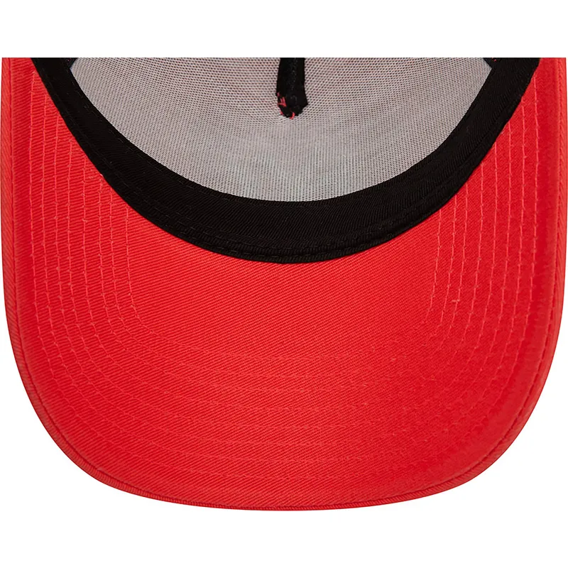 cepur-izliekta-truckeris-sarkans-snapback-a-frame-league-essential-no-new-york-yankees-mlb-no-new-era