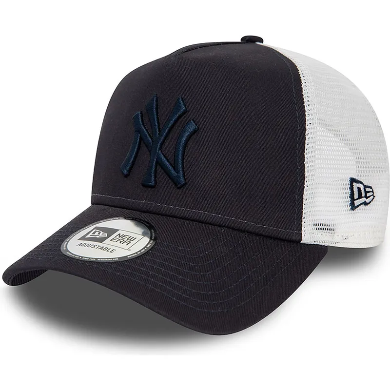 cepur-izliekta-truckeris-tumsi-zils-snapback-a-frame-league-essential-no-new-york-yankees-mlb-no-new-era