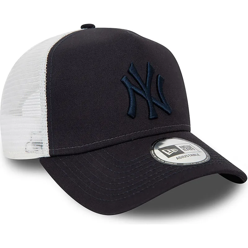 cepur-izliekta-truckeris-tumsi-zils-snapback-a-frame-league-essential-no-new-york-yankees-mlb-no-new-era