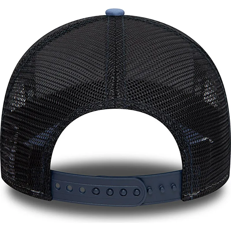 cepur-izliekta-truckeris-zils-snapback-a-frame-league-essential-no-new-york-yankees-mlb-no-new-era
