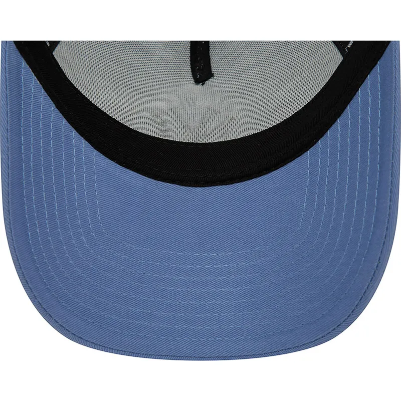 cepur-izliekta-truckeris-zils-snapback-a-frame-league-essential-no-new-york-yankees-mlb-no-new-era