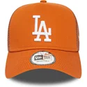 cepur-izliekta-truckeris-bruns-snapback-a-frame-league-essential-no-los-angeles-dodgers-mlb-no-new-era
