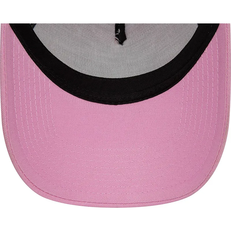 cepur-izliekta-truckeris-roza-snapback-a-frame-league-essential-no-new-york-yankees-mlb-no-new-era