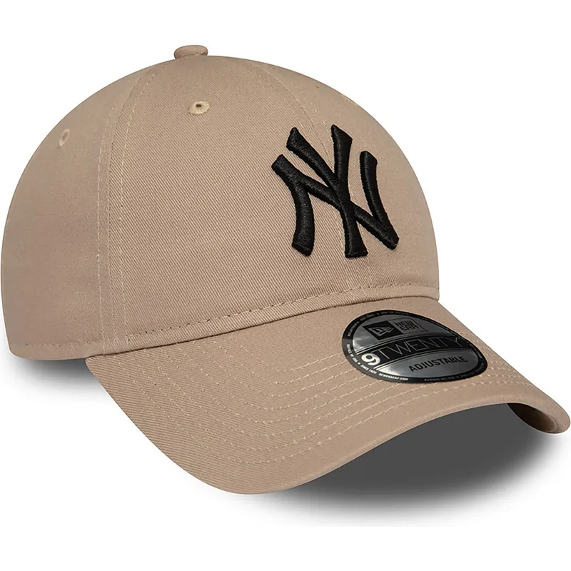 cepur-izliekta-bruns-regulejams-9twenty-league-essential-no-new-york-yankees-mlb-no-new-era