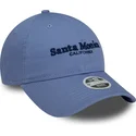 cepur-izliekta-zils-regulejams-9twenty-wordmark-no-santa-monica-california-no-new-era