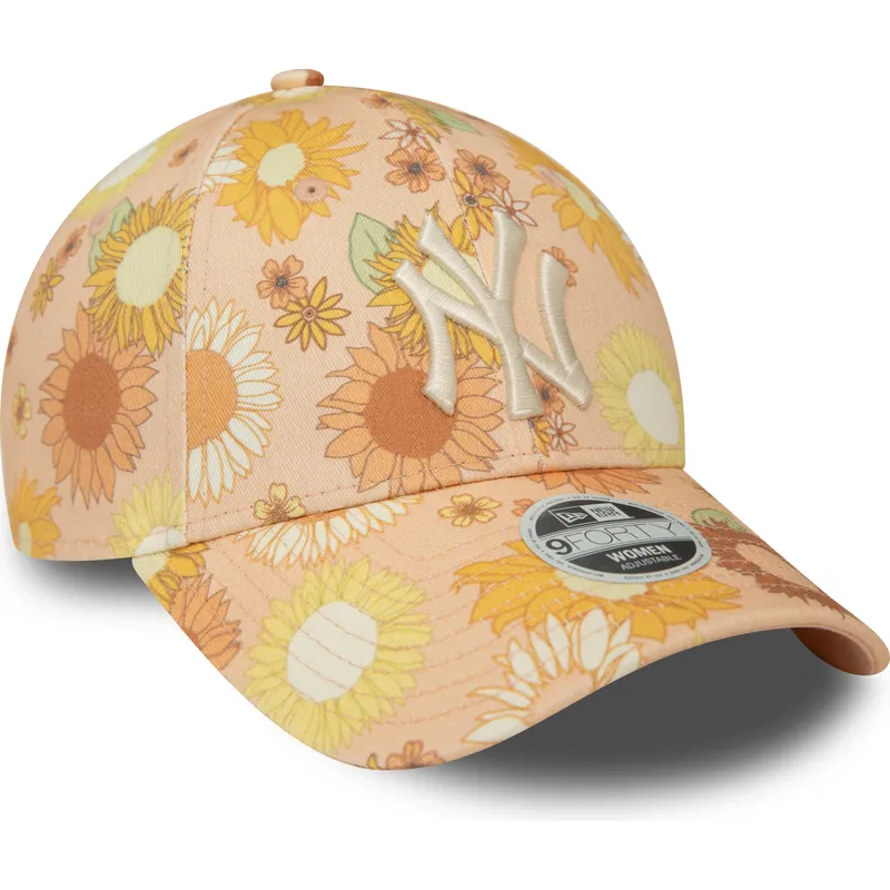 cepur-izliekta-oranzs-regulejams-9forty-floral-all-over-print-no-new-york-yankees-mlb-no-new-era cepur-izliekta-oranzs-regulejams-9forty-floral-all-over-print-no-new-york-yankees-mlb-no-new-era
