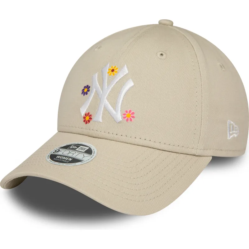 cepur-izliekta-bess-regulejams-9forty-flower-no-new-york-yankees-mlb-no-new-era