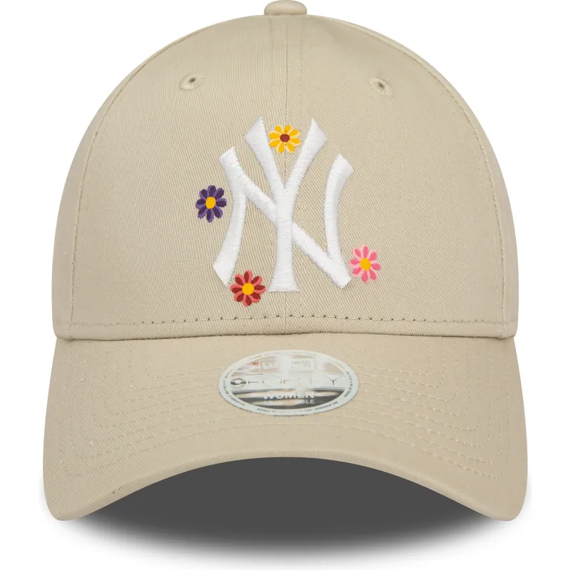 cepur-izliekta-bess-regulejams-9forty-flower-no-new-york-yankees-mlb-no-new-era