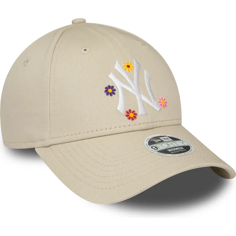 cepur-izliekta-bess-regulejams-9forty-flower-no-new-york-yankees-mlb-no-new-era