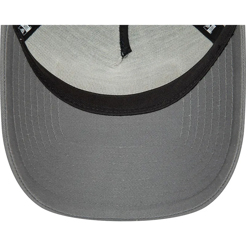 cepur-izliekta-truckeris-melns-snapback-a-frame-patch-new-york-racing-no-new-era
