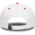 cepur-plakana-sarkans-snapback-9fifty-white-crown-no-chicago-bulls-nba-no-new-era