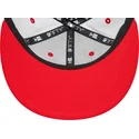 cepur-plakana-sarkans-snapback-9fifty-white-crown-no-chicago-bulls-nba-no-new-era