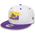 gorra-plana-blanca-y-violeta-snapback-9fifty-white-crown-de-los-angeles-lakers-nba-de-new-era