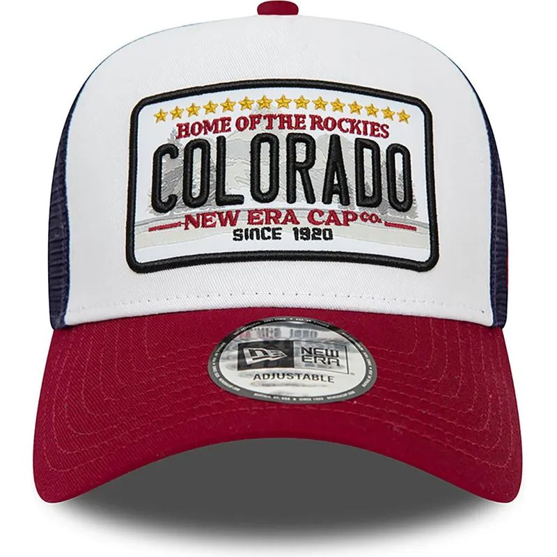 cepur-izliekta-truckeris-daudzkrasains-snapback-a-frame-patch-colorado-no-new-era
