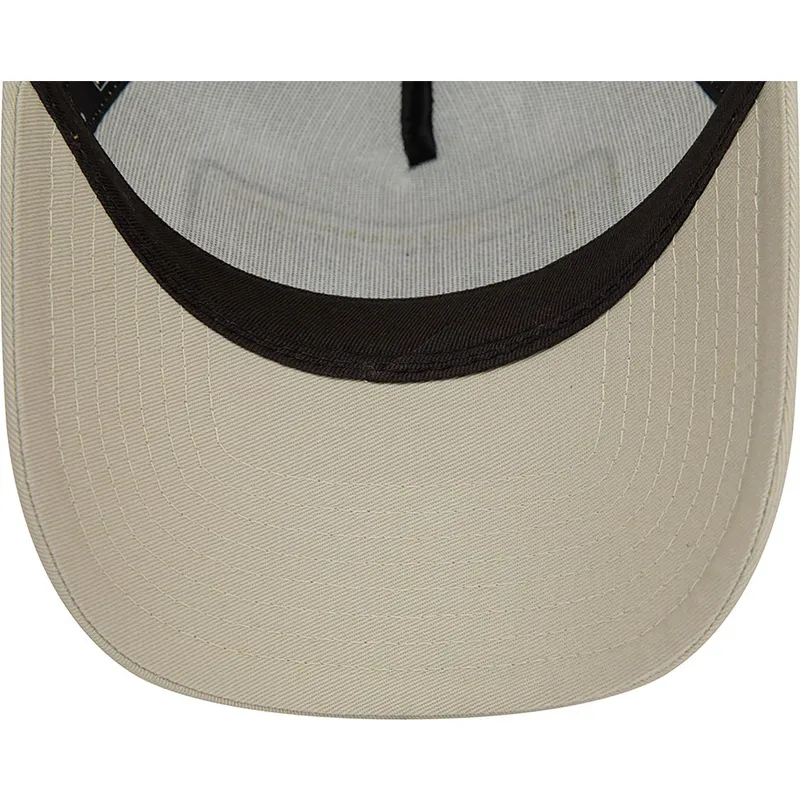 cepur-izliekta-truckeris-bruns-snapback-a-frame-patch-arizona-no-new-era