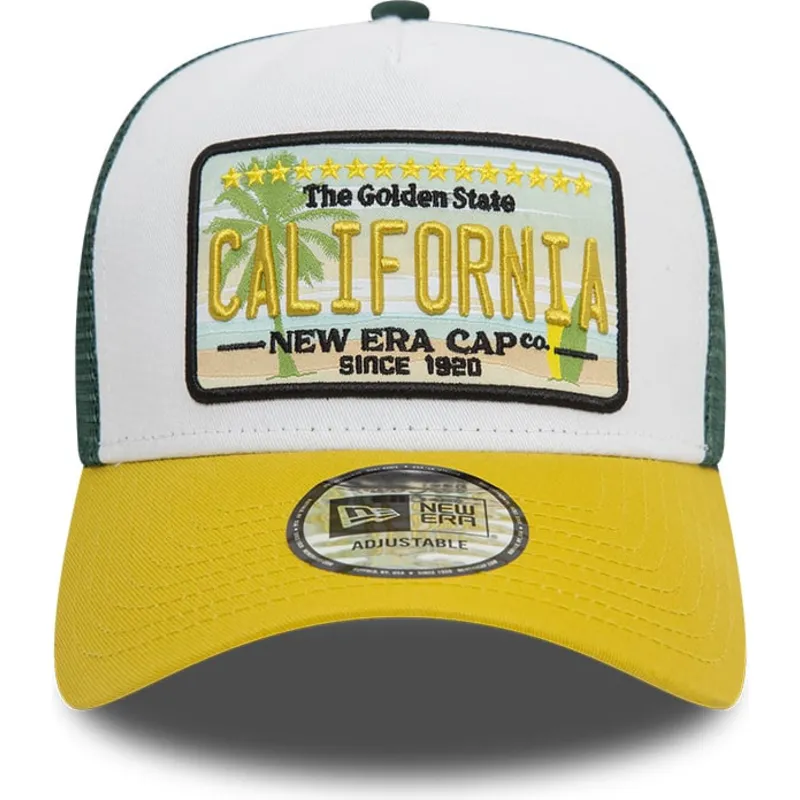 cepur-izliekta-truckeris-daudzkrasains-snapback-a-frame-patch-california-no-new-era cepur-izliekta-truckeris-daudzkrasains-snapback-a-frame-patch-california-no-new-era