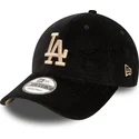 schwarze-verstellbare-9forty-cord-kappe-der-los-angeles-dodgers-mlb-von-new-era