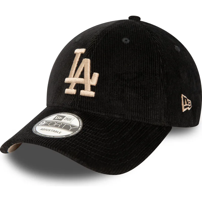 cepur-izliekta-melns-regulejams-9forty-cord-no-los-angeles-dodgers-mlb-no-new-era cepur-izliekta-melns-regulejams-9forty-cord-no-los-angeles-dodgers-mlb-no-new-era