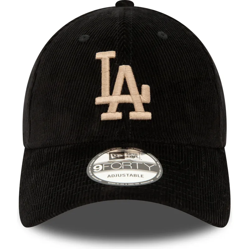 cepur-izliekta-melns-regulejams-9forty-cord-no-los-angeles-dodgers-mlb-no-new-era cepur-izliekta-melns-regulejams-9forty-cord-no-los-angeles-dodgers-mlb-no-new-era