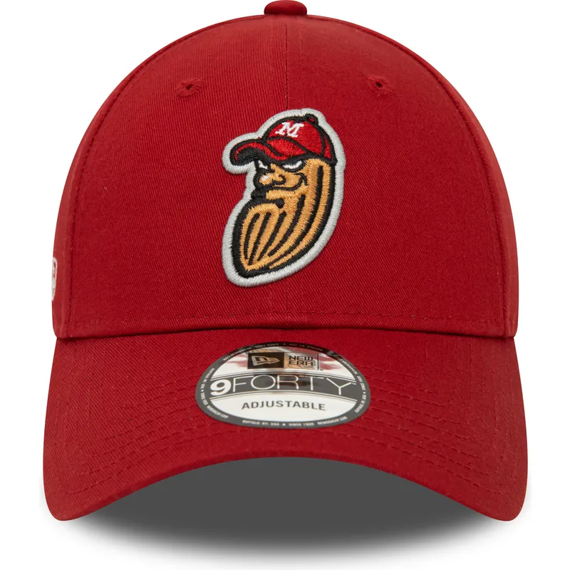 cepur-izliekta-sarkans-regulejams-9forty-minor-league-no-modesto-nuts-milb-no-new-era cepur-izliekta-sarkans-regulejams-9forty-minor-league-no-modesto-nuts-milb-no-new-era