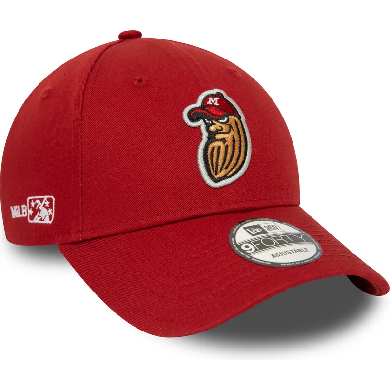 cepur-izliekta-sarkans-regulejams-9forty-minor-league-no-modesto-nuts-milb-no-new-era cepur-izliekta-sarkans-regulejams-9forty-minor-league-no-modesto-nuts-milb-no-new-era