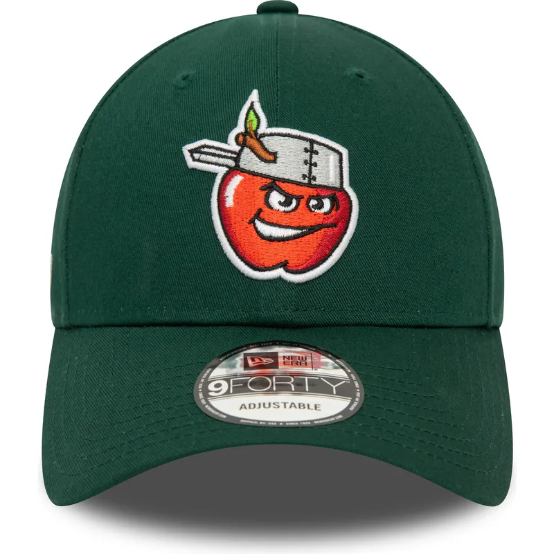 cepur-izliekta-zals-regulejams-9forty-minor-league-no-fort-wayne-tincaps-milb-no-new-era