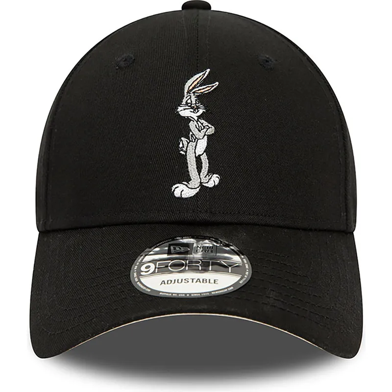 cepur-izliekta-melns-regulejams-9forty-character-no-bugs-bunny-looney-tunes-no-new-era