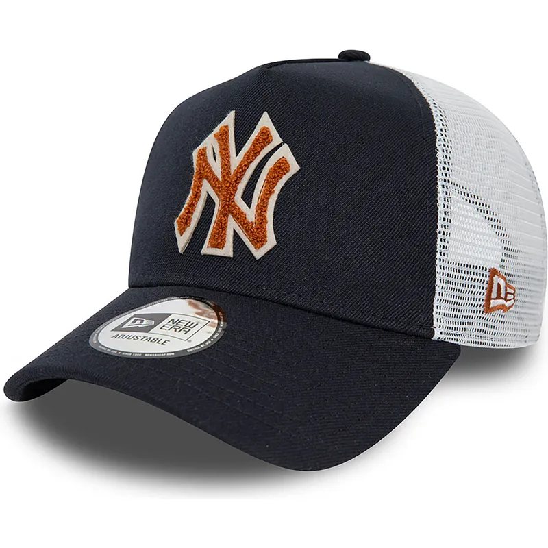cepur-izliekta-truckeris-tumsi-zils-snapback-a-frame-boucle-no-new-york-yankees-mlb-no-new-era