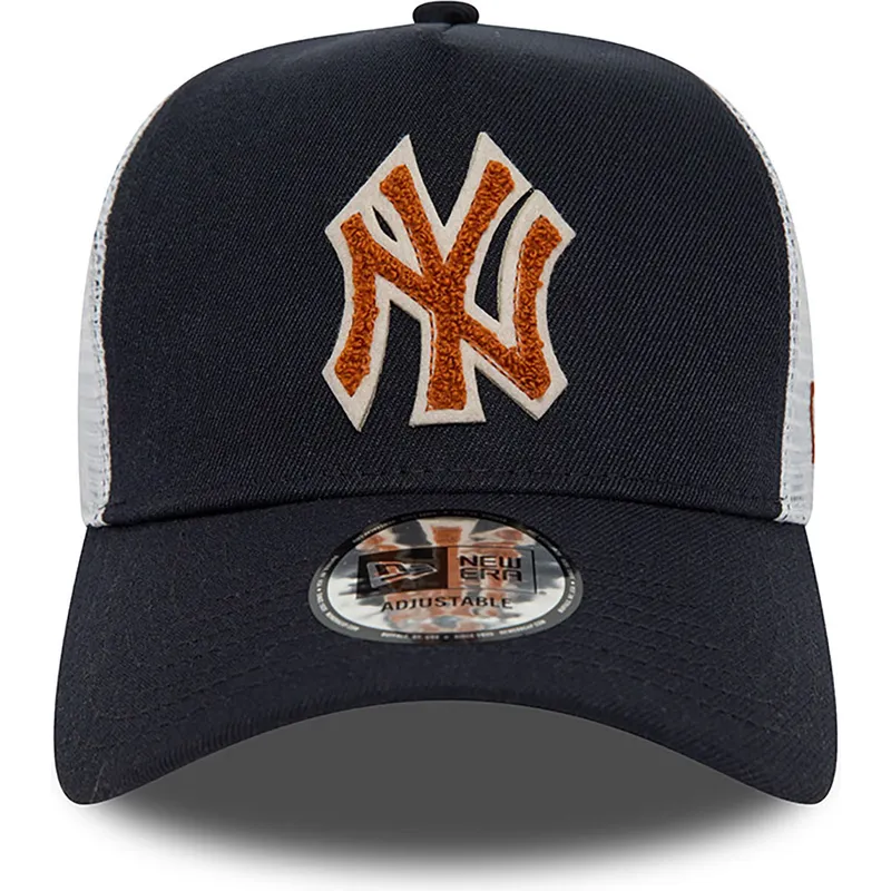 cepur-izliekta-truckeris-tumsi-zils-snapback-a-frame-boucle-no-new-york-yankees-mlb-no-new-era