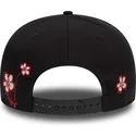 gorra-plana-negra-snapback-9fifty-flower-icon-de-new-york-yankees-mlb-de-new-era
