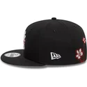 gorra-plana-negra-snapback-9fifty-flower-icon-de-new-york-yankees-mlb-de-new-era