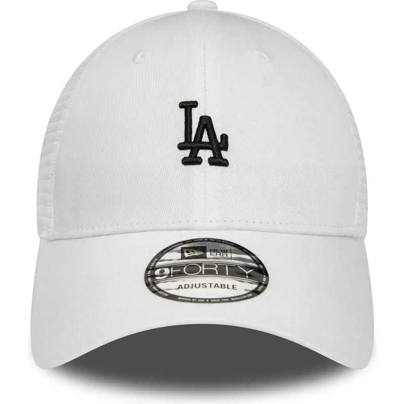 cepur-izliekta-truckeris-balts-regulejams-9forty-home-field-no-los-angeles-dodgers-mlb-no-new-era