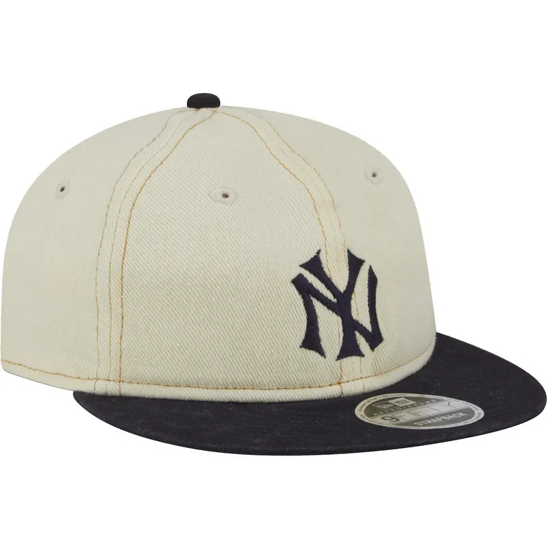 cepur-plakana-bess-regulejams-9fifty-retro-crown-denim-no-new-york-yankees-mlb-no-new-era