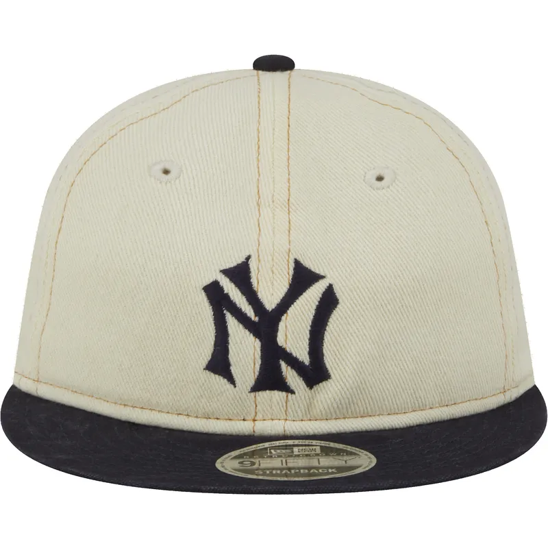cepur-plakana-bess-regulejams-9fifty-retro-crown-denim-no-new-york-yankees-mlb-no-new-era