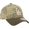 cepur-izliekta-maskesanas-snapback-9forty-a-frame-two-tone-tiger-no-los-angeles-dodgers-mlb-no-new-era