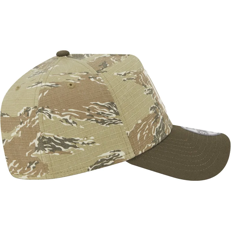 cepur-izliekta-maskesanas-snapback-9forty-a-frame-two-tone-tiger-no-los-angeles-dodgers-mlb-no-new-era