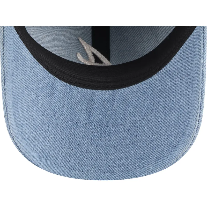 cepur-izliekta-zils-regulejams-9twenty-washed-denim-no-atlanta-braves-mlb-no-new-era