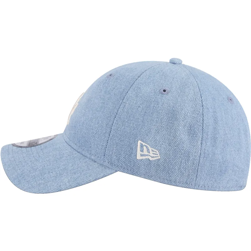 cepur-izliekta-zils-regulejams-9twenty-washed-denim-no-los-angeles-dodgers-mlb-no-new-era