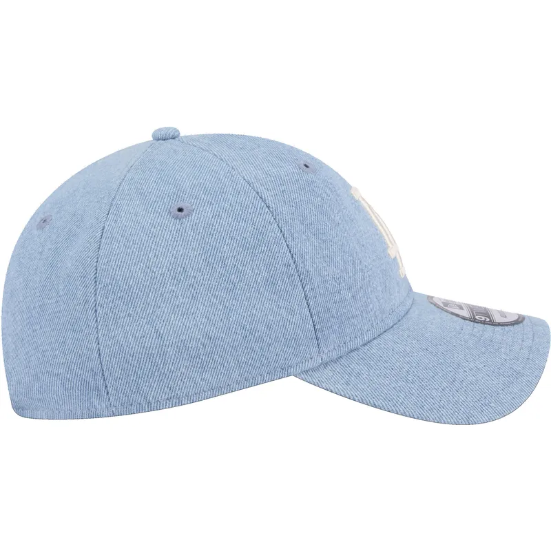 cepur-izliekta-zils-regulejams-9twenty-washed-denim-no-los-angeles-dodgers-mlb-no-new-era