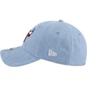 cepur-izliekta-zils-regulejams-9twenty-washed-denim-no-chicago-bulls-nba-no-new-era