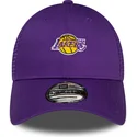 violette-verstellbare-curved-cap-9forty-home-field-der-los-angeles-lakers-nba-von-new-era