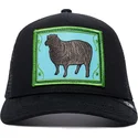 cepur-izliekta-truckeris-melns-snapback-ye-olde-sheep-the-farm-retro-classic-the-farm-no-goorin-bros