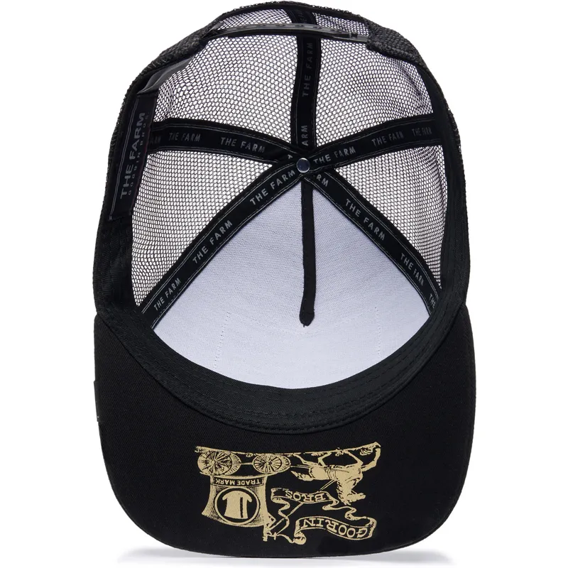 cepur-izliekta-truckeris-melns-snapback-ye-olde-sheep-the-farm-retro-classic-the-farm-no-goorin-bros