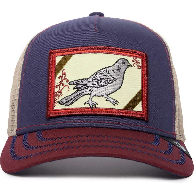 cepur-izliekta-truckeris-daudzkrasains-snapback-ye-olde-birdie-the-farm-retro-classic-the-farm-no-goorin-bros